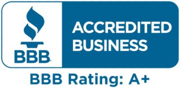 BBB Accredited Business, A+ rating